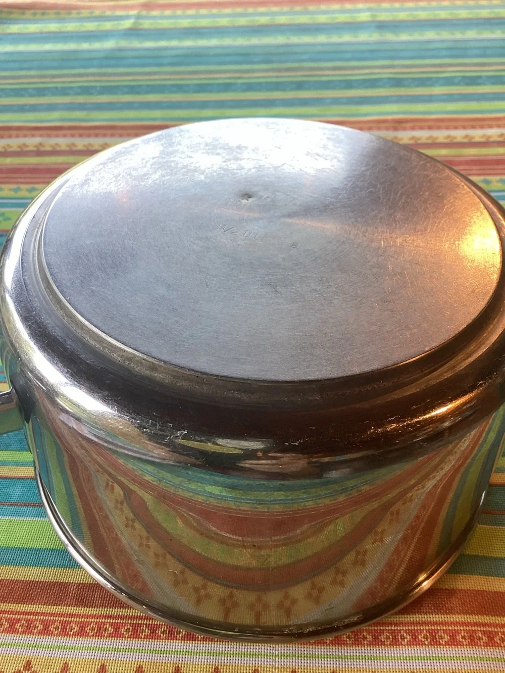Revere Ware Vintage Stainless Steel 1.5 quart saucepan with lid